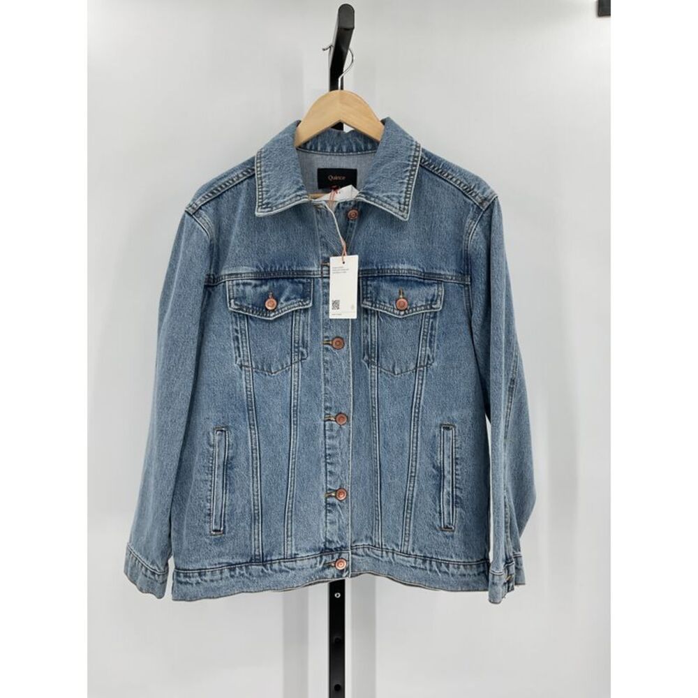 Quince Blue Denim Jacket